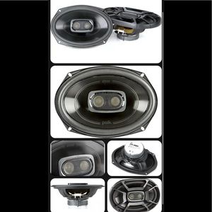 Polk DB692 6x9" 450W 3-Way Car or Boat Coaxial Stereo Audio Marine Loud Speakers